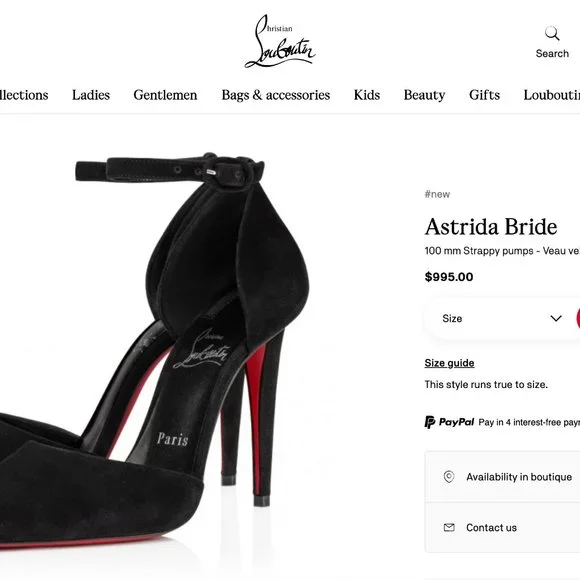 Christian Louboutin Astrida Bride Pumps 40 - Picture 3 of 8